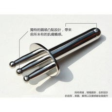 排酸棒 磁叉棒 經絡按摩棒 點穴棒 不銹鋼材質, 1個, 排酸棒（有紙盒裝）