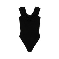 노르마카말리 드레이프 바디수트