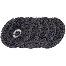 툴레보 페인트 녹제거 CNS디스크 클린 연마 그라인더용 100X16mm 4인치, 5개