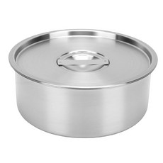 스테인레스 스틸 수프 그릇 뚜껑이 내열성 있는 가정용 밥그릇 두꺼운 요리용