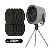 데스크탑 레인지 후드 대형 흡입력 조절 소음 감소 기능 실내 바베큐 핫팟용, 3. Black grey, 기본