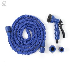 리치점빵 늘어나는 고압호스 7.5m (블루) 고압세차기 청소건