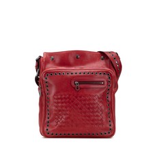 보테가 베네타 중고 2009 나파 인트레치아토 고멧 크로스 백