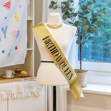 생일 축하 파티 소품 미스코리아띠 티아라 왕관 세트, Q.홀로그램 세트