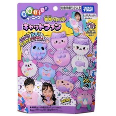 TAKARA TOMY Oonies黏黏氣球 激發創意 安全無毒, 1個, 補充包-貓咪版, 紫色