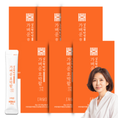 김소형원방 가벼운 호박팥 진액 호박팥차 스틱, 6박스, 15개입, 20g