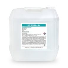 지엔 과산화수소 5% 대용량 말통, 1개, 20kg