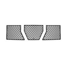 BMW G87 M2 2023 2024 2025 용 3PCS 자동차 앞 범퍼 센터 하부 그릴 메쉬 가드, 1)Gloss Black