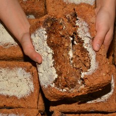 속까지 잘띄운 전통메주 황토방 자연건조 수작업/적성시골메주/파주장단콩, 1.2g, 3개