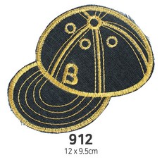 와펜 DIY 자수 패치 와펜모음 열부착식와펜, 4개, 와펜 패치 912번