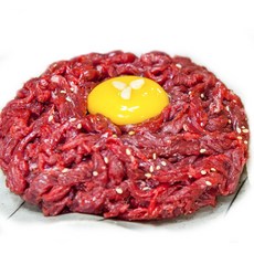 [이겼소] 한우 육회 150g (소스 증정) 부드럽고 신선한 냉장 마장동 소고기, 1개