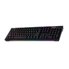 앱코 RGB BAR 축교환 기계식 유선 일반형 키보드 투톤, 블랙, AN02, 갈축