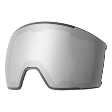 EverSport 남성 여성용 스키 고글 와이드 뷰 스노보드 고글 OTG 김 서림 방지 스노우 고글 교체 가능한 렌즈 포함 - 레보 코팅 안경 겨울 스포츠용 100% 자, Replaceable Lens/Silver Vlt12%