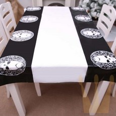 라온지니 할로윈 파티 테이블 보 캠핑데코 아이방꾸미기 유치원할로윈, 호박