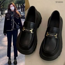 708090 여성 발편한 로퍼 신발 부드러운 로퍼슈즈