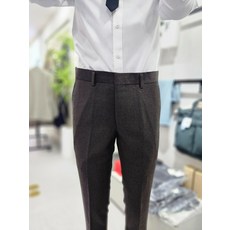 파렌하이트 F/W 다크브라운 하운드투스 체크 클래식핏 팬츠F2055BRD_BP