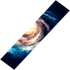 전기 스케이트보드 롱보드 댄싱 더블 로커 방수 그립 테이프 시트 스티커 데크 사포 47 인치X10인치, 3) C, 1개