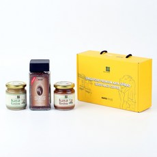 카야잼 2종 + 하코 커피 마일드 선물세트, 1세트