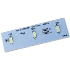 Electrolux 냉동고 부품 SW-BX02B/용 1Pcs/2Pcs 냉장고 LED 조명 49031078 교체용 LED 스트립 바 DC 12V, 01 1PCS