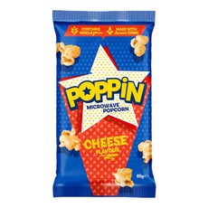 호주 포핀 전자렌지용 치즈맛 팝콘 Poppin Microwave Popcorn Cheese Flavour, 1개, 85g
