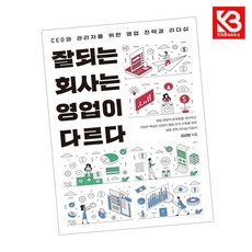 잘되는 회사는 영업이 다르다 책 + 책갈피 [KHBOOKS]