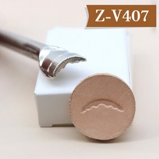 가죽 스탬핑 도구 세트 20 개 다른 모양 펀치 조각 안장 만들기 키트 가죽 공예 초보자 DIY, [16] Z-V407