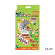 아모스 글라스데코 썬데코 공룡 만들기 미술놀이 1개입 공룡 장난감 DIY 창의력