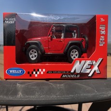 SUV 미니카 루비콘 지프 NEX WELLY 랭글러 12cm
