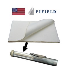 플릇 광택제 대형 광택천 은 닦는천 미국, 1개