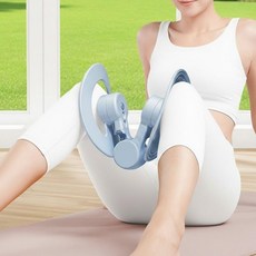 괄약근 케겔운동기구 각도조절 3단강도 내전근 엉덩이근육 운동 4색상, 퍼플