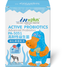 IN-PLUS PA-5051 高耐性益生菌 消化調理配方 5gx24入 犬用益生菌 狗狗腸胃保健 消化保健 腸道保養, 1個, PA-5051高耐性益生菌, 消化+腸道健康, 24份