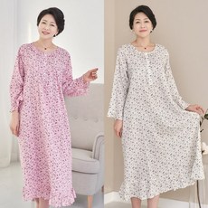 로즈맘 엄마옷 순한면그대로홈웨어원피스 2971723