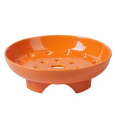씨에프크래프트 8호 세라믹 다용도 찜기 NH002, 20cm, 1개, 오렌지
