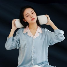 경추 베개 계절 수면 굿잠 거묵이목 목베개 일자 뒷목 목티스크 편한 잠솔솔 메모리폼, 색상