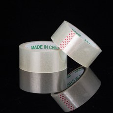 치프몰 완전 투명 경포장용 박스테이프, 1세트, 폭6.0cm 두께2.5cm 길이150m 4개입