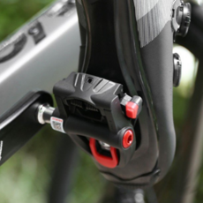 사이클링 클릿 로드 미끄럼 호환 자전거 클릿 페달 악세사리 슈즈 용품 신발 부품, 레드