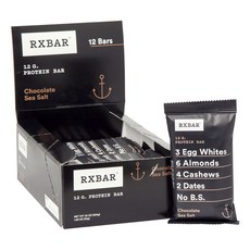 RXBAR 蛋白營養棒, 624g, 巧克力海鹽口味, 1盒