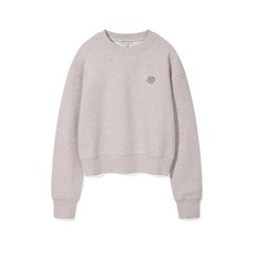 와키윌리 WACKY WILLY 우먼스 릴리 와펜 크롭 맨투맨 핑크