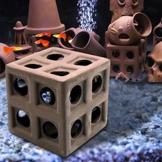 이덴 어항 꾸미기 물고기 새우 놀이터 은신 피규어, WC252A4_ONE_COLOR／FREE