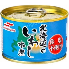 일본 마루하니치로 홋카이도 정어리 미즈니 무염 150g x 6개