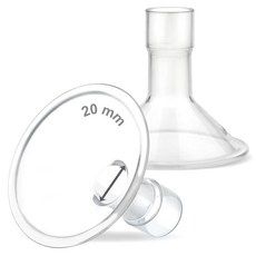 Maymom MyFit 좁은 넥 베이스 커넥터 Medela PersonalFit 커넥터와 호환 Maymom 투피스 쉴드 시스템과 함께 사용 Medela 프리스타일 플렉스