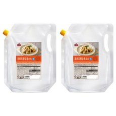 대상 쉐프원 후르츠 탕수육소스, 2개, 2kg