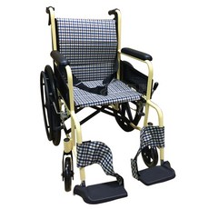 來而康 高日鑫 FZK-2B 雙層不折背 機械式輪椅 (未滅菌) 輪椅B款補助 FZK2B, 1個, FZK-2B 黃骨 贈輪椅置物袋