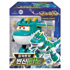 [퍼니플럭스] 슈퍼윙스 일렉트릭 변신 티노, 1개, 혼합색상