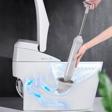 욕실청소용품 공기압식 변기 싱크대 뚫어뻥 세트