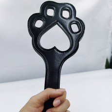 가죽 패들 놀이 채찍 25CM 플로거 스팽킹 역할