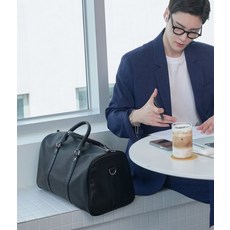 [국내정품] 효지 더플백 에센셜 사피아노 여행 보스턴 백 107587, 블랙, FREE