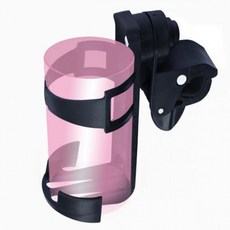 DUGNMARKT 360회전가능 유모차 자전거 다용도 컵홀더 500013, 사이즈_블랙, 1개