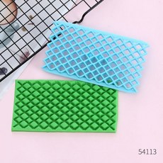 조각칼 도예 도구 도자기 금형 폴리머 클레이 스탬프 꽃 다이아몬드 DIY 세라믹 질감 찰흙 조각 모델링, 54113, 7.54113