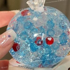 DIY 말랑이 만들기 키트 수제 과일 스퀴시 세트, L. 체리 소다 (12)